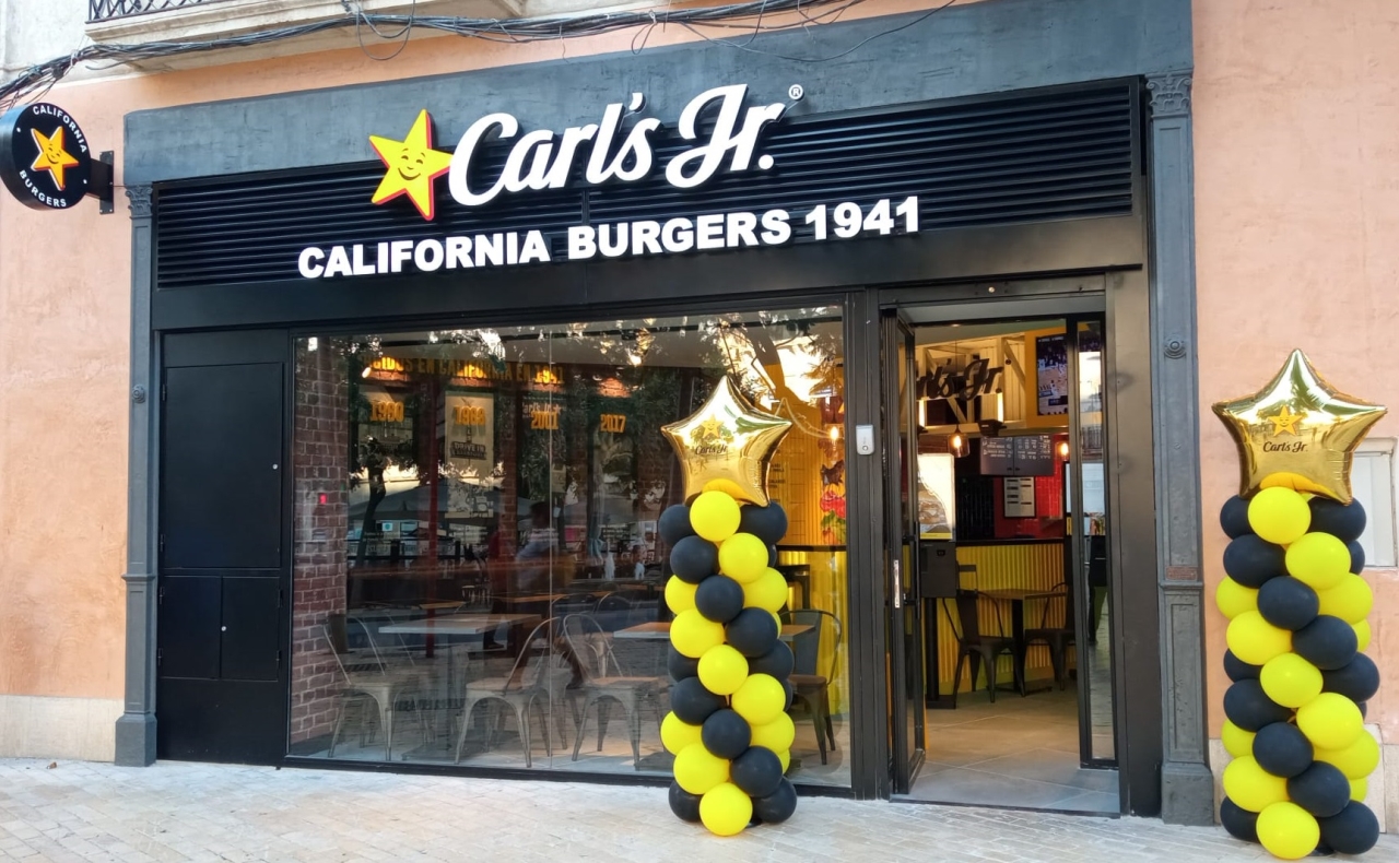 CARL’S JR. ALCANZA LOS  25 RESTAURANTES EN ESPAÑA