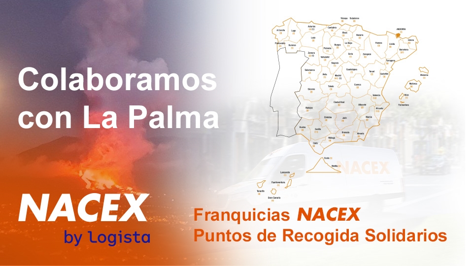 NACEX se une a la ola de solidaridad con La Palma 