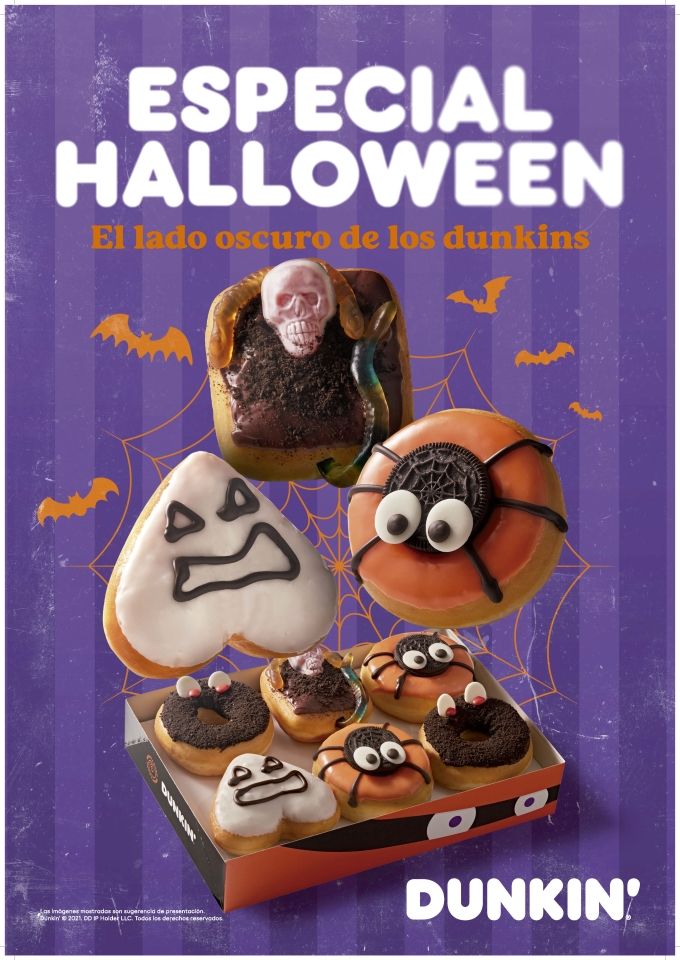 DUNKIN’ LANZA SU CAMPAÑA DE HALLOWEEN: ‘EL LADO OSCURO DE LOS DUNKINS’