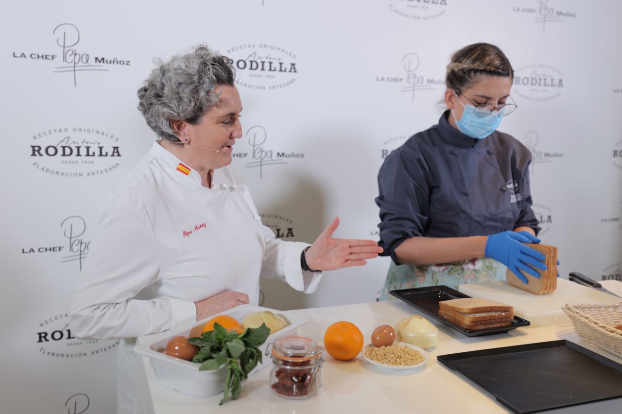 Rodilla y la chef Pepa Muñoz se unen para defender la calidad y el origen de la gastronomía