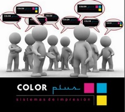 Contentos los franquiciados de Color Plus 