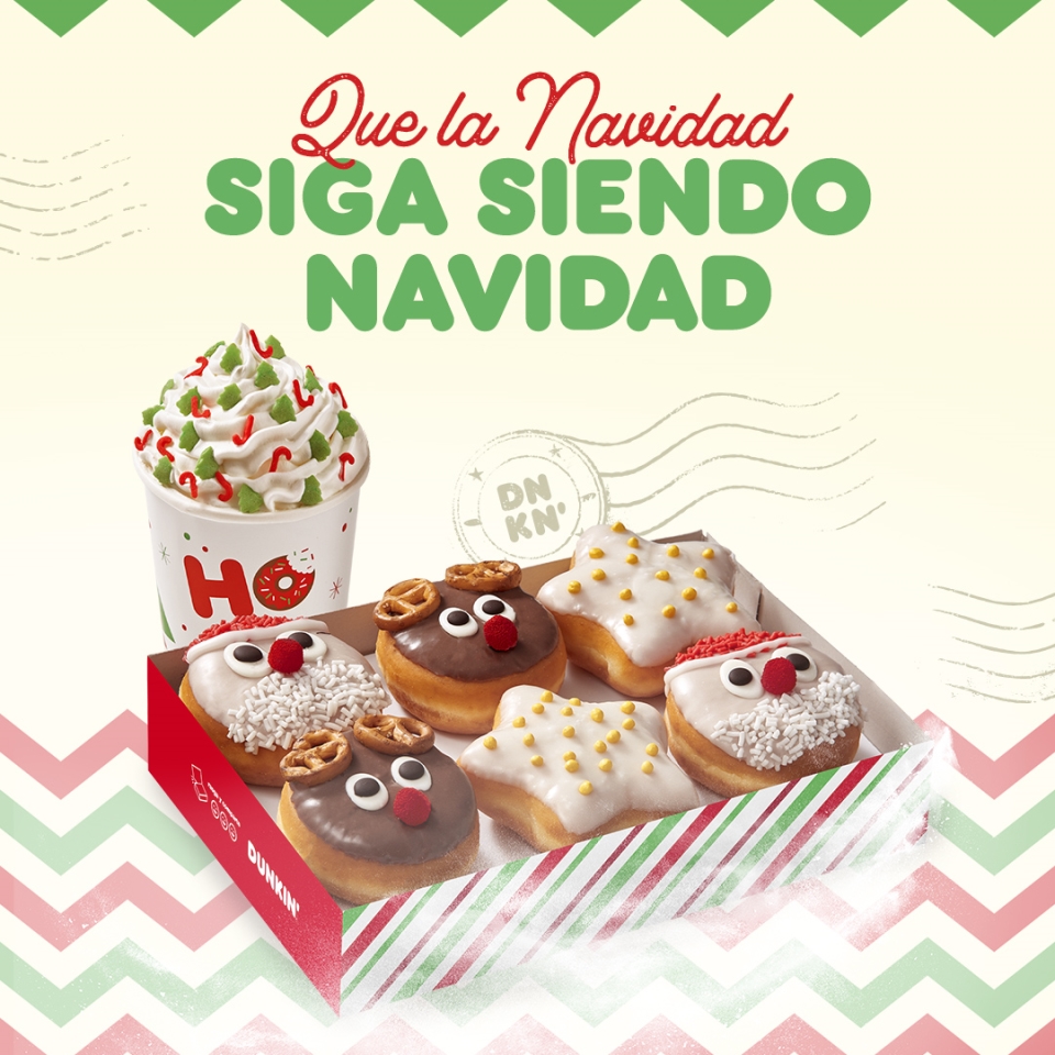 DUNKIN’ REIVINDICA “LA NAVIDAD DE SIEMPRE” EN SU NUEVA CAMPAÑA