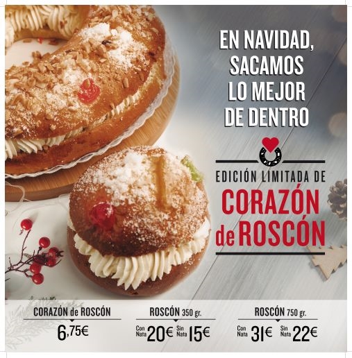 Vuelve el Corazón de Roscón, el tradicional dulce de Rodilla cuyos beneficios se donarán a Fundación A la Par