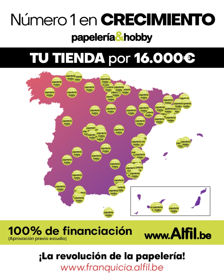 ¡En Alfil.be Papelería&Hobby Celebramos un Año de Éxito y Expansión en España!