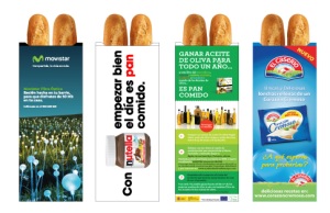 Desde el año 2007, en Publipan se encargan de diseñar una bolsa para servir barras de pan.