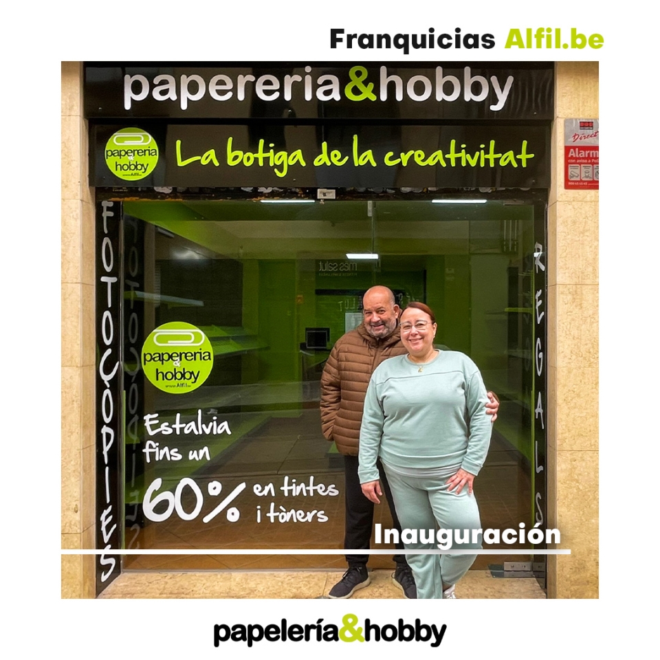 ¡Papelería & Hobby celebra la apertura de su nueva tienda en Dante Alighieri, Barcelona!