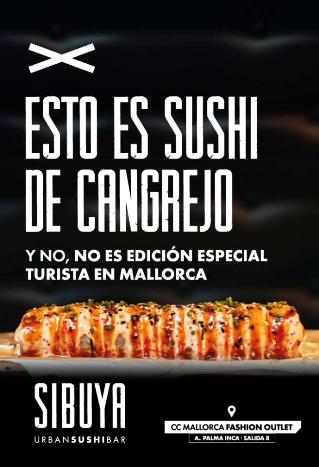 SIBUYA Urban Sushi Bar aterriza en Mallorca 