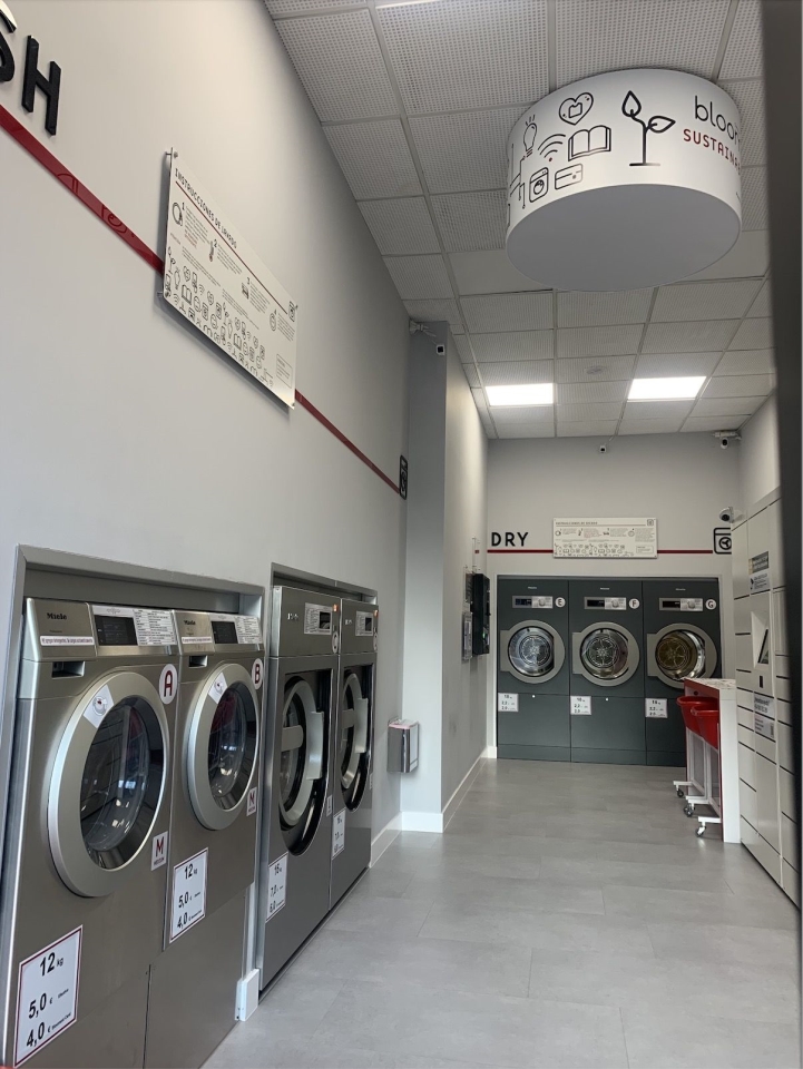 Miele abre una lavandería autoservicio en Carabanchel