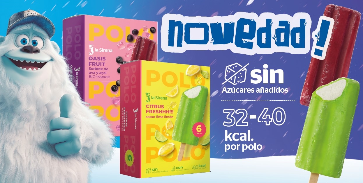 LA SIRENA LANZA 42 NUEVAS OPCIONES DE HELADOS PARA ESTE VERANO
