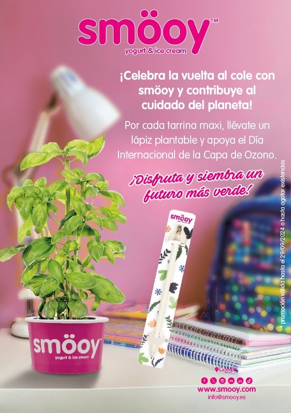 smöoy une sostenibilidad y educación en su nueva campaña y regala lápices plantables