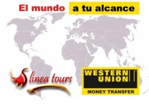 Línea Tours firma un acuerdo con Western Union para el envío de remesas de dinero