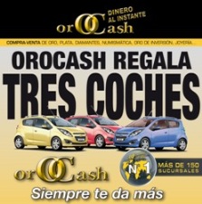 Orocash-Orobank premia a sus clientes