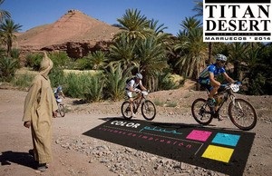 Color Plus patrocina a Jesús Reyes en el evento Titan Desert 2014. 