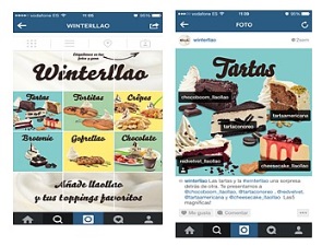 llaollao estrena carta interactiva en Instagram 