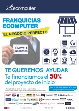 Ecomputer te financiamos el 50% del proyecto de inicio.