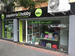 Nueva tienda de Alfil.be en Madrid