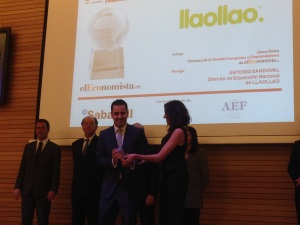 Llaollao recibe el premio a la Mejor Franquicia del año