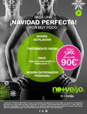 No+Vello regala belleza y fitness estas navidades