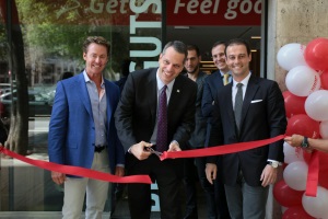 Peter Taunton, Fundador de Snap Fitness, inaugura el primer centro en España   