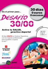 Gran participación de los Gimnasios Body Factory en el desafío 30/00