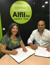 Alfil.be papeleria & hobby NUEVA FIRMA Madrid Calle Alcalá 