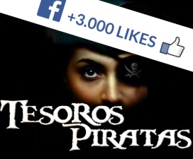 Tesoros Piratas ya tiene más de 3.000 seguidores en Facebook