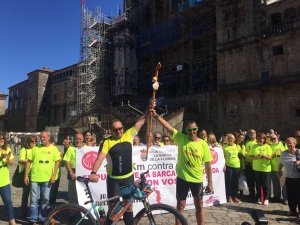 Juan Pedro Orellana culmina con #LIZARRAN  los “1.000 Km Contra el Cáncer”