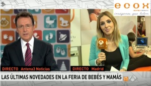 Ecox4D-5D presenta en directo en Antena3 su última tecnología 