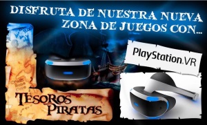 Tesoros Piratas inaugura una nueva sala de realidad virtual