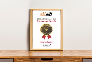  Reconocimiento a la proyección de AKIWIFI como Empresa Gacela