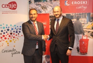 Franquicias EROSKI Y CEAJE firman un acuerdo de colaboración para dar apoyo e impulsar el emprendimiento