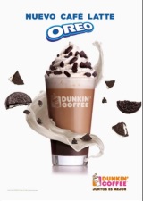 DUNKIN' COFFEE refuerza su alianza estratégica con Oreo