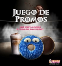 DUNKIN' COFFEE se une al Black Friday con un original Juego de promos