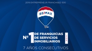 RE/MAX Internacional, nombrada la franquicia inmobiliaria número 1 a nivel mundial por séptimo año consecutivo