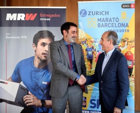  En su apuesta por el deporte, MRW repite su participación en la Zurich Marató de Barcelona