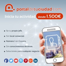 PORTALDETUCIUDAD.com os espera en Expofranquicia 2019