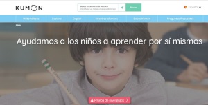  www.kumon.es renueva imagen y contenidos para orientarse 100% a las familias y futuros franquiciados