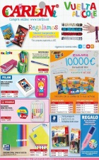 La franquicia Carlín, líder del sector de la papelería en España, ya tiene todo listo para hacer más llevadera la vuelta al cole