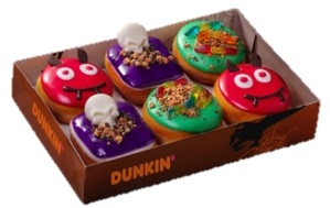  La franquicia DUNKIN' COFFEE resucita a los Dunkins vivientes, coleción especial Halloween 