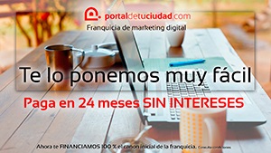 PORTALDETUCIUDAD.COM TE LO PONE MÁS FÁCIL. TE FINANCIA SIN INTERESES.